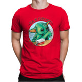 Van Grogu - Anytime - Mens Premium T-Shirts RIPT Apparel Small / Red