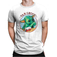 Van Grogu - Anytime - Mens Premium T-Shirts RIPT Apparel Small / White