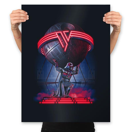 Van Vader - Best Seller - Prints Posters RIPT Apparel 18x24 / Black