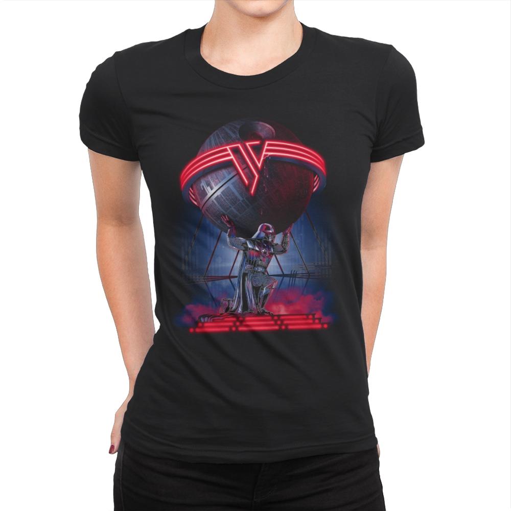 Van Vader - Womens Premium T-Shirts RIPT Apparel Small / Black