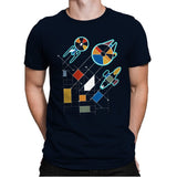 Vanguard Spaceships - Mens Premium T-Shirts RIPT Apparel Small / Midnight Navy