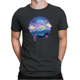 Vapor Landscape - Mens Premium T-Shirts RIPT Apparel Small / Heavy Metal