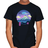 Vapor Landscape - Mens T-Shirts RIPT Apparel Small / Black