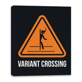 Variant Crossing - Canvas Wraps Canvas Wraps RIPT Apparel 16x20 / Black