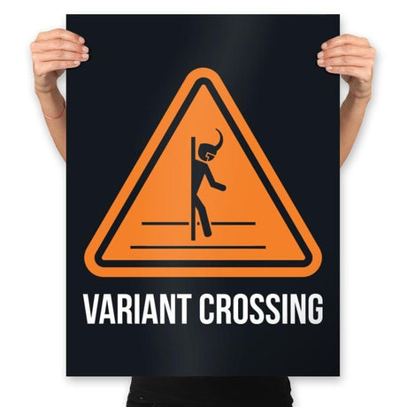 Variant Crossing - Prints Posters RIPT Apparel 18x24 / Black