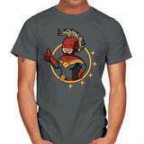 Vault Captain - Mens T-Shirts RIPT Apparel Small / Charcoal