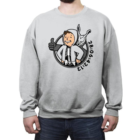 Vault Donnie - Crew Neck Sweatshirt Crew Neck Sweatshirt RIPT Apparel Small / Sport Gray