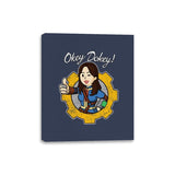 Vault Girl - Canvas Wraps Canvas Wraps RIPT Apparel 8x10 / Navy