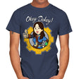 Vault Girl - Mens T-Shirts RIPT Apparel Small / Navy