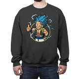 Vault Gogeta - Crew Neck Sweatshirt Crew Neck Sweatshirt RIPT Apparel