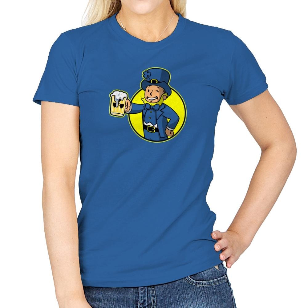 Vault Leprechaun Exclusive - Womens T-Shirts RIPT Apparel Small / Royal