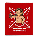 Vault Lifeguard - Canvas Wraps Canvas Wraps RIPT Apparel 16x20 / Red