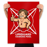 Vault Lifeguard - Prints Posters RIPT Apparel 18x24 / Red