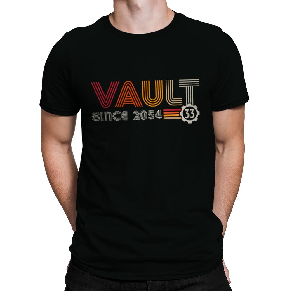 Vault Since 2054 - Mens Premium T-Shirts RIPT Apparel Small / Black