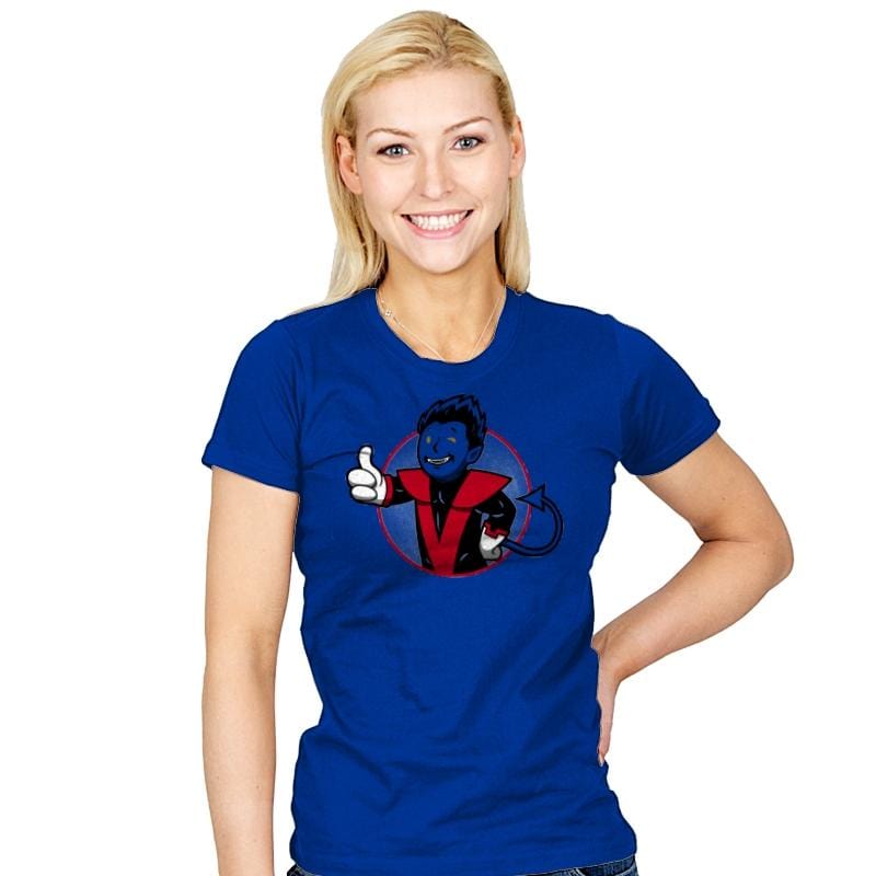 Vault Teleporter - Womens T-Shirts RIPT Apparel