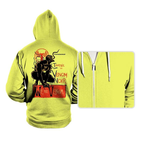 Venom Noir - Hoodies Hoodies RIPT Apparel