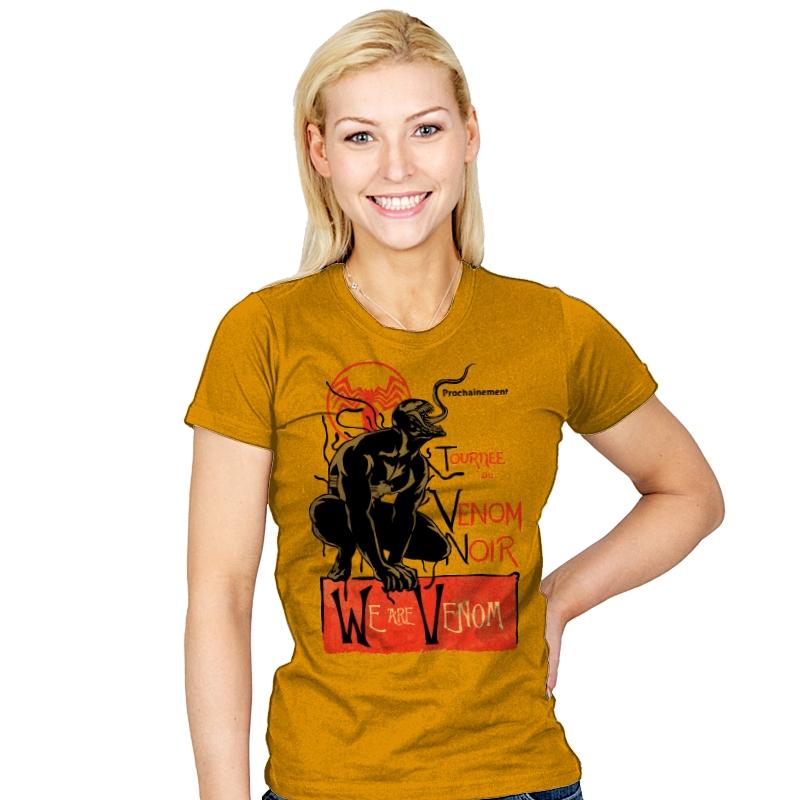 Venom Noir - Womens T-Shirts RIPT Apparel