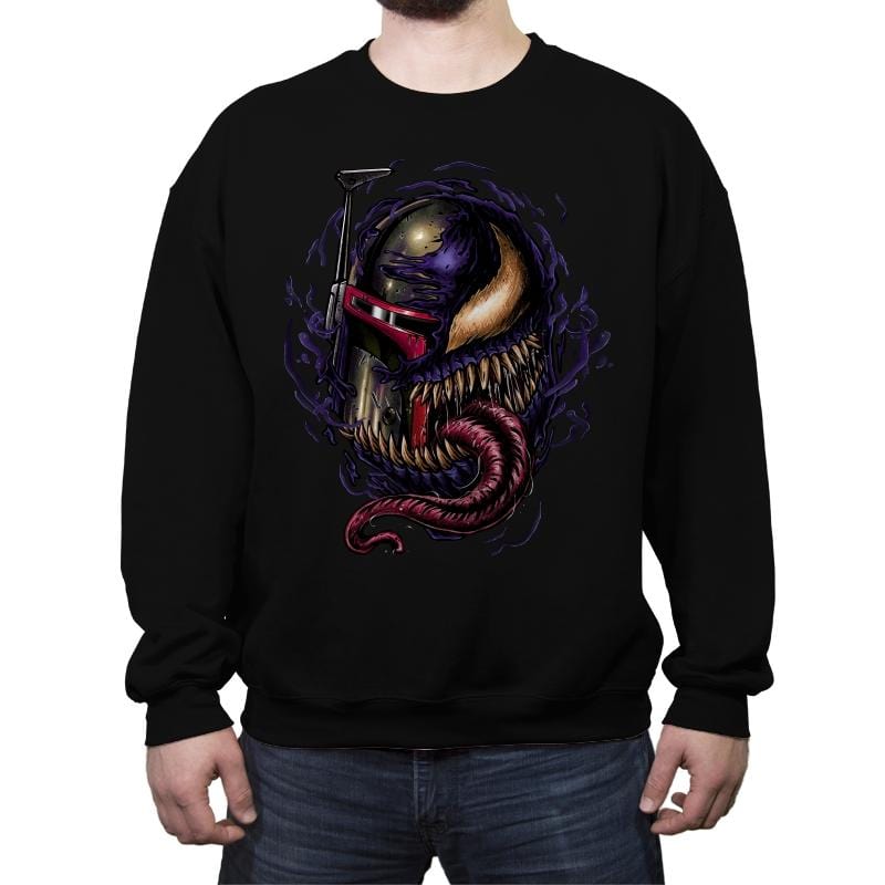 Venomize Boba - Crew Neck Sweatshirt Crew Neck Sweatshirt RIPT Apparel Small / Black