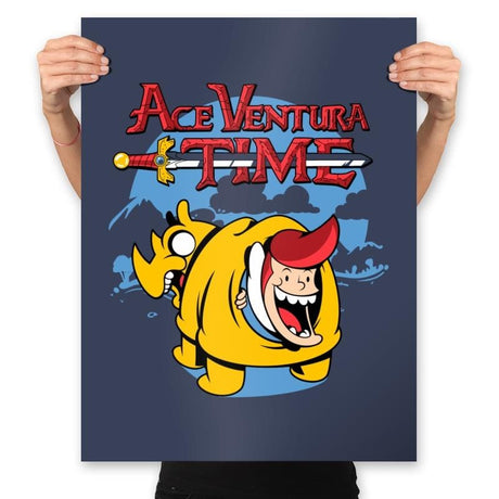 Venturatime - Prints Posters RIPT Apparel 18x24 / Navy