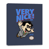 Very Nice - Canvas Wraps Canvas Wraps RIPT Apparel 16x20 / Navy