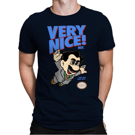 Very Nice - Mens Premium T-Shirts RIPT Apparel Small / Midnight Navy