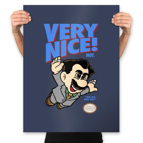 Very Nice - Prints Posters RIPT Apparel 18x24 / Navy