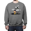 Video Store Nuts - Crew Neck Sweatshirt Crew Neck Sweatshirt RIPT Apparel Small / Sport Gray