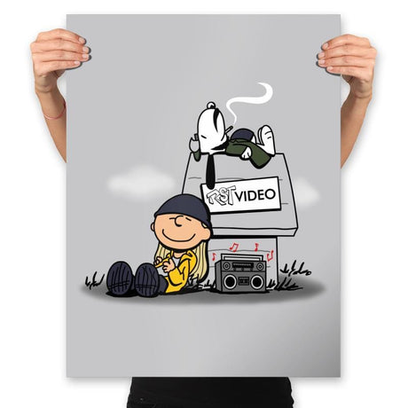 Video Store Nuts - Prints Posters RIPT Apparel 18x24 / Heather