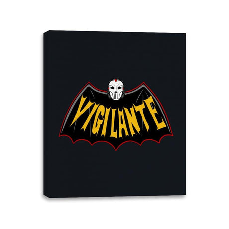 Vigilante Knight - Canvas Wraps Canvas Wraps RIPT Apparel 11x14 / Black