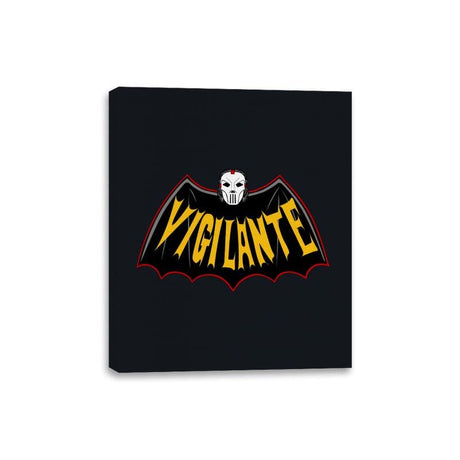 Vigilante Knight - Canvas Wraps Canvas Wraps RIPT Apparel 8x10 / Black