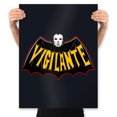 Vigilante Knight - Prints Posters RIPT Apparel 18x24 / Black