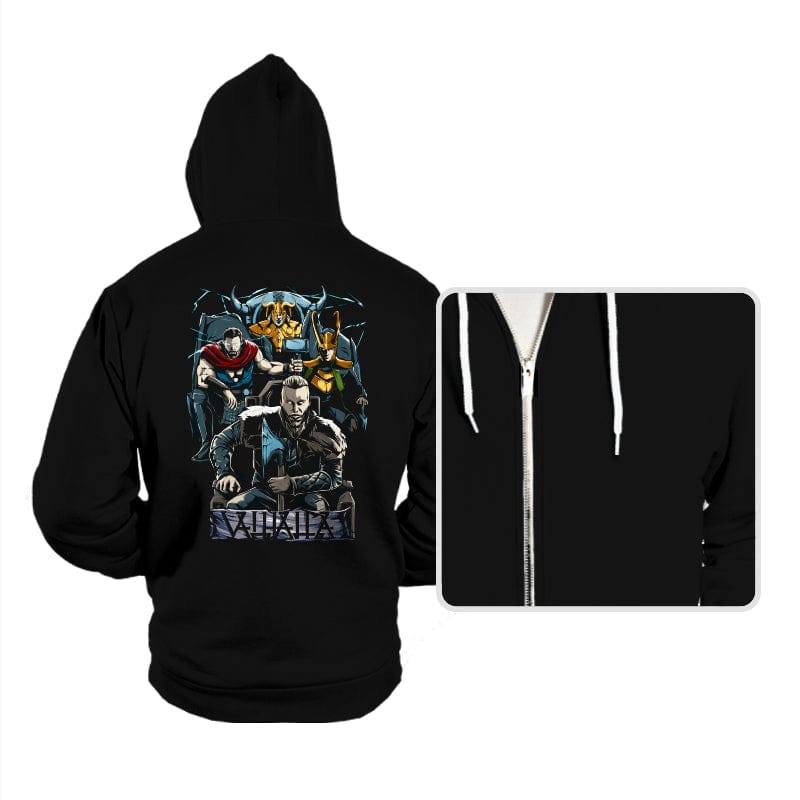 Viking Ancestors - Hoodies Hoodies RIPT Apparel Small / Black