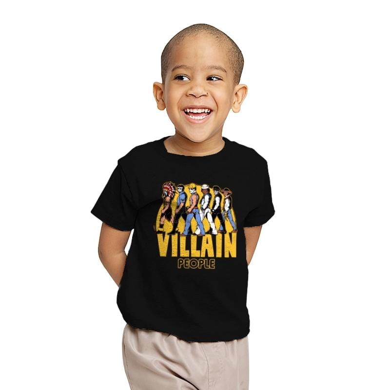 Villain People - Youth T-Shirts RIPT Apparel X-small / Black