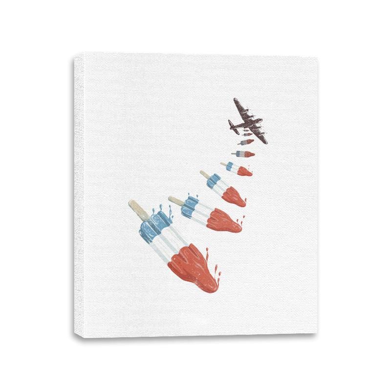 Vintage Bomb Pops - Canvas Wraps Canvas Wraps RIPT Apparel 11x14 / White