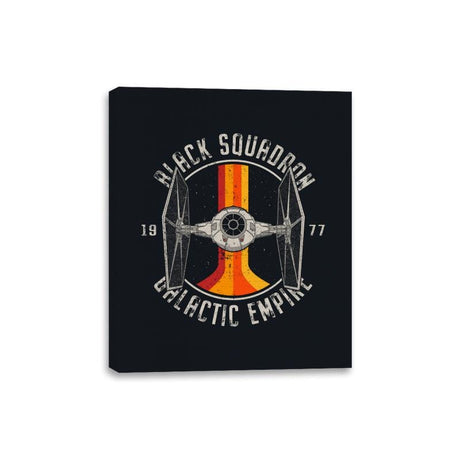 Vintage Squadron - Canvas Wraps Canvas Wraps RIPT Apparel 8x10 / Black