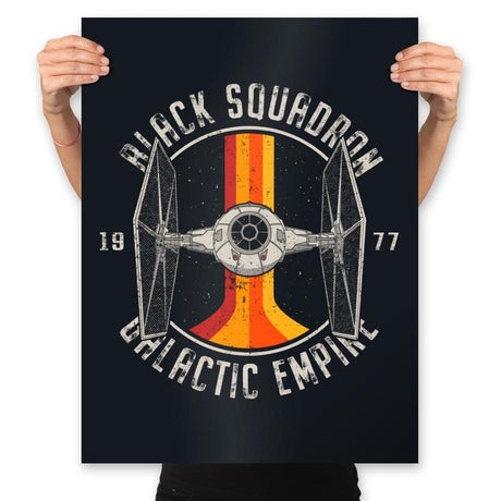 Vintage Squadron - Prints Posters RIPT Apparel 18x24 / Black