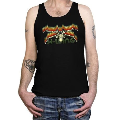 Vintage X - Tanktop Tanktop RIPT Apparel X-Small / Black