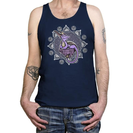 Violet Dragon - Tanktop Tanktop RIPT Apparel