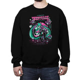 Virtual Band - Crew Neck Sweatshirt Crew Neck Sweatshirt RIPT Apparel Small / Black