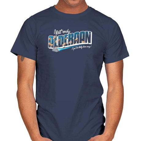 Visit Alderaan Exclusive - Mens T-Shirts RIPT Apparel Small / Navy