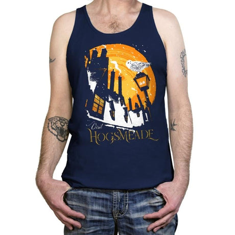 Visit Hogsmeade - Tanktop Tanktop RIPT Apparel X-Small / Navy