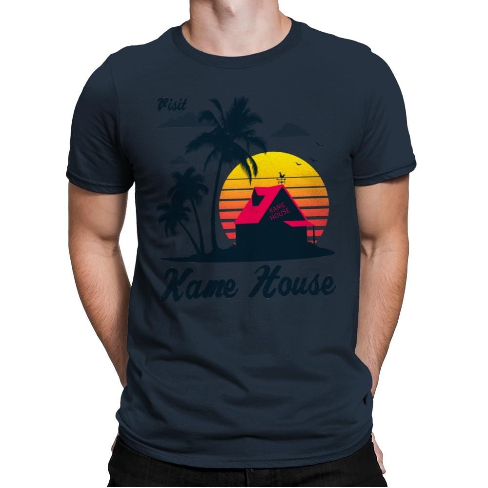 Visit Kame House Mens Premium T Shirts RIPT Apparel