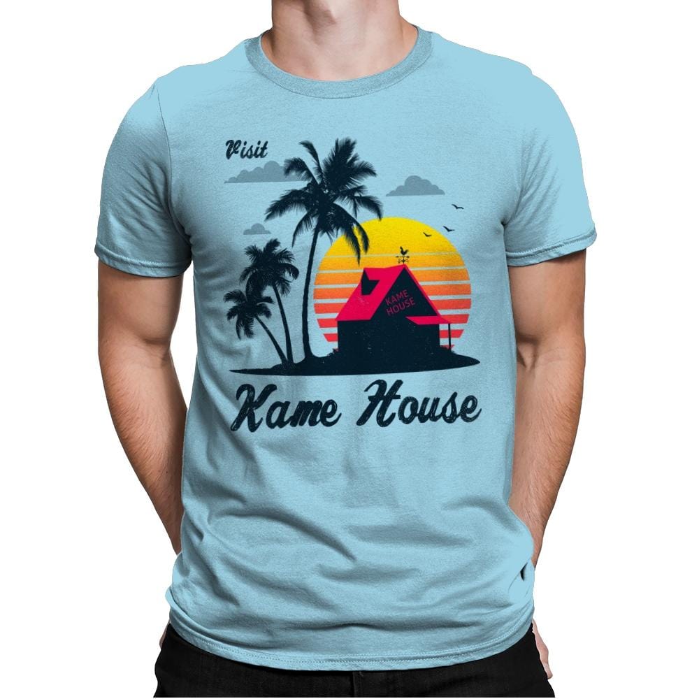 Visit Kame House Mens Premium T Shirts RIPT Apparel