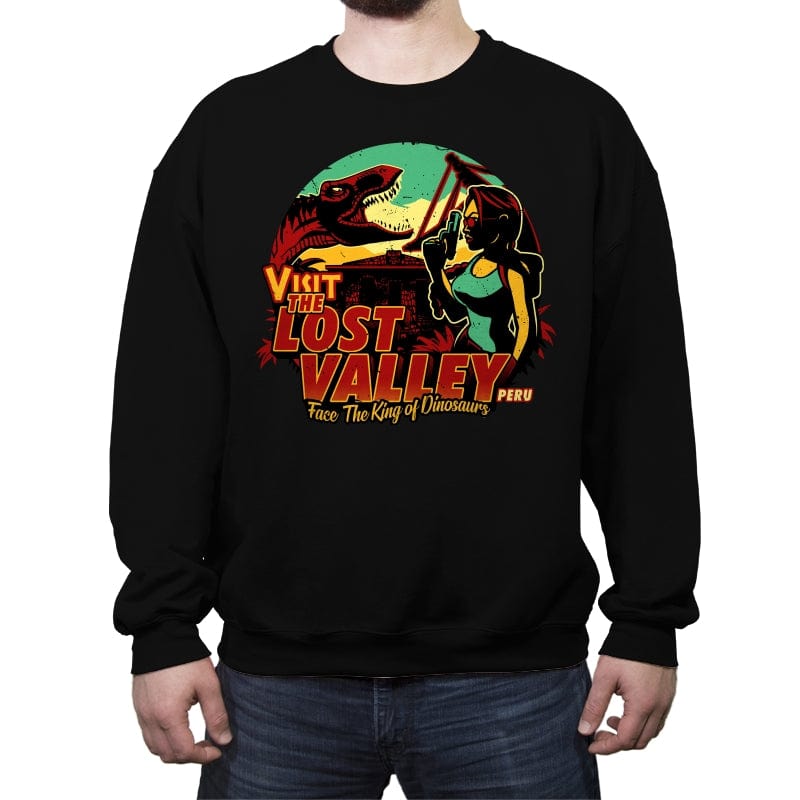 Visit Lost Valley - Crew Neck Sweatshirt