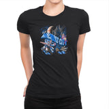 Visit Macross City Exclusive - Womens Premium T-Shirts RIPT Apparel Small / Black