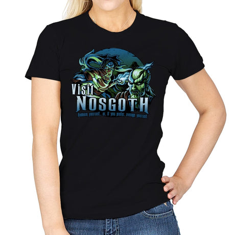 Visit Nosgoth - Womens T-Shirts RIPT Apparel Small / Black