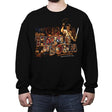 Visit Pankot Palace - Crew Neck Sweatshirt Crew Neck Sweatshirt RIPT Apparel Small / Black