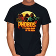 Visit Phobos - Mens T-Shirts RIPT Apparel Small / Black