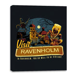 Visit Ravenholm - Canvas Wraps Canvas Wraps RIPT Apparel 16x20 / Black