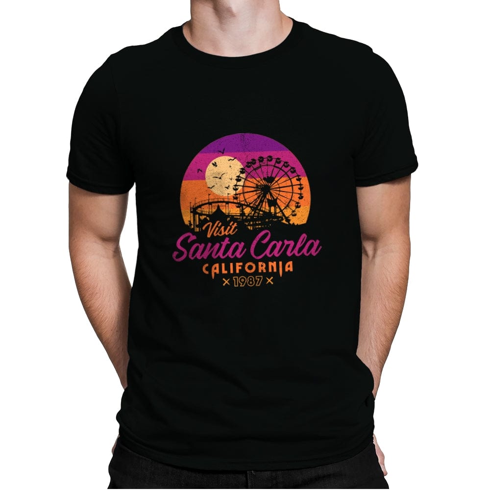 Visit Santa Carla 1987 - Mens Premium T-Shirts RIPT Apparel Small / Black